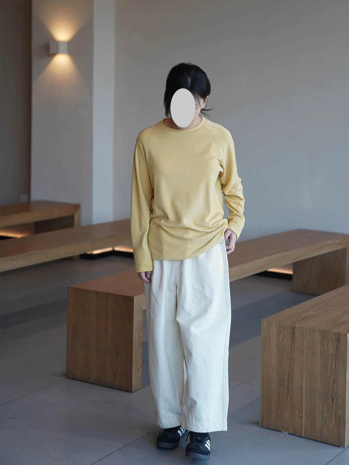 

Женская футболка Cloud-Like Texture Long Sve, легкая, теплая, осенне-зимняя, модная, повседневная, круглая, из полипропиленового модального волокна