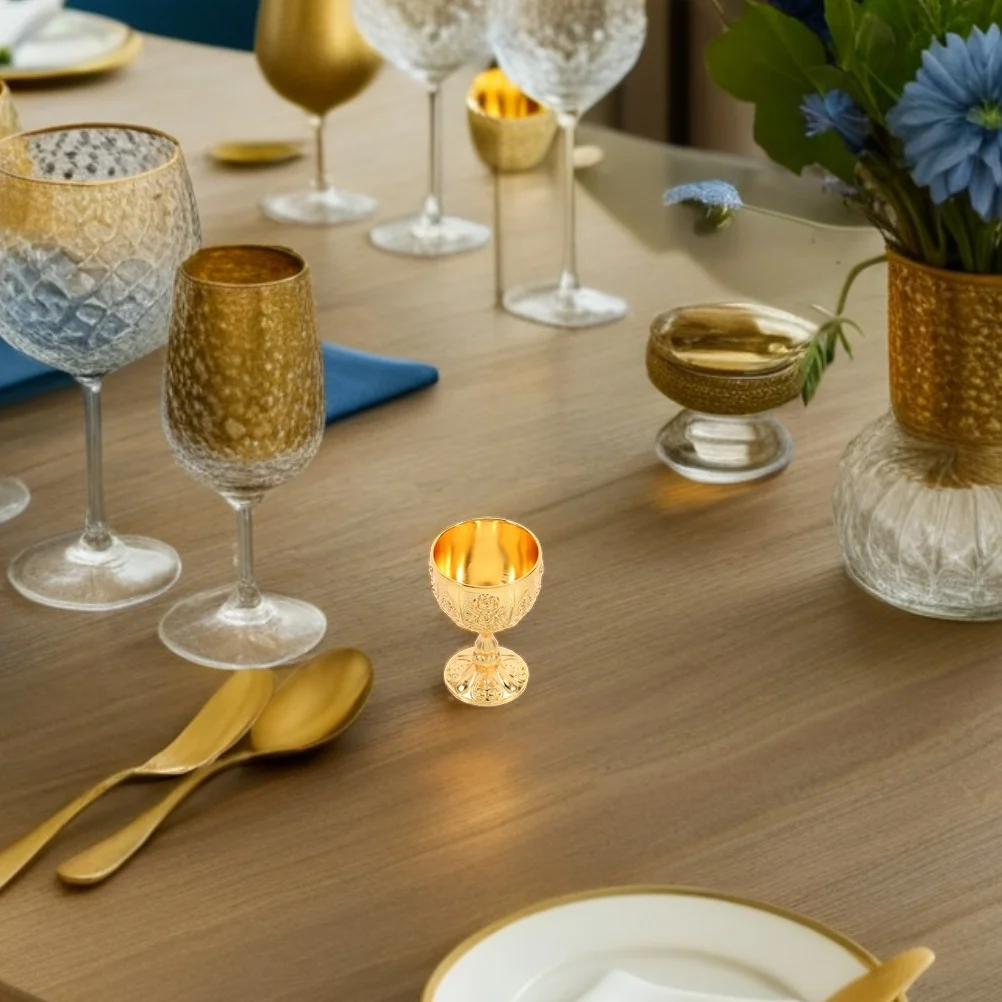 

2Pcs Medieval King Viking Props Drinking Goblets Creative Design Material for Everyday Use Special Events