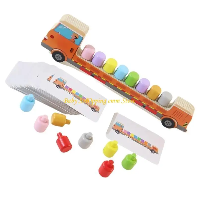 23GD幼稚園の色マッチングおもちゃの子供認知パズルゲームの手の協調のためのゲーム