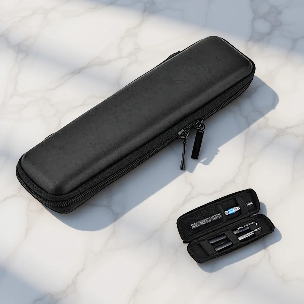 

Hard Eva Pen Zipper Case Compact Portable Pencil Holder for Executive Fountain Ballpoint Stylus Touch Pen Apple Pencil