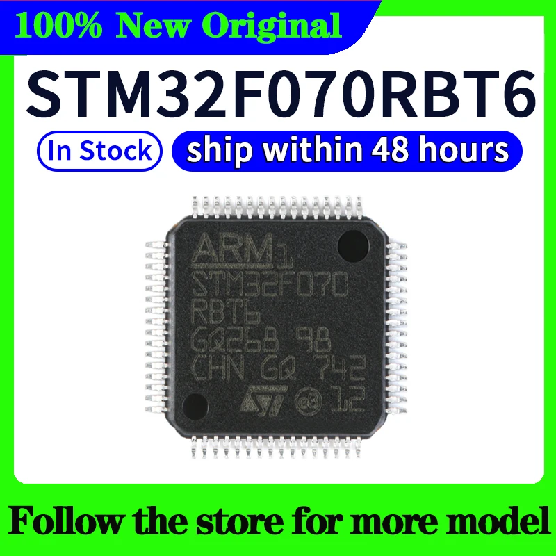 STM32F070CBT6 STM32F070F6P6 STM32F070RBT6 STM32F070C6T6 Alta calidad Nuevo