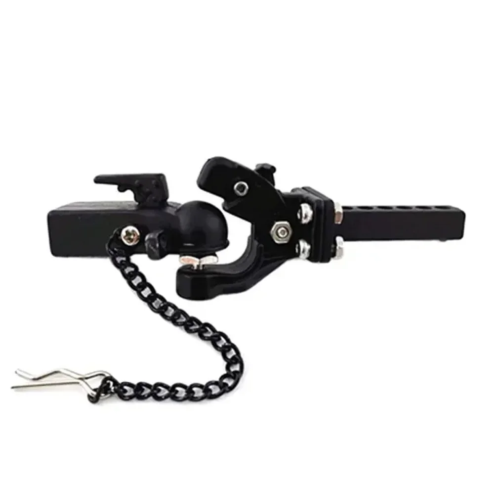 RC Metal Trailer Hook Connector Coupler For 1/10 RC Crawler Car TRX4 Bronco RC4WD D90 Axial SCX10 90046 JIMNY G500 G63