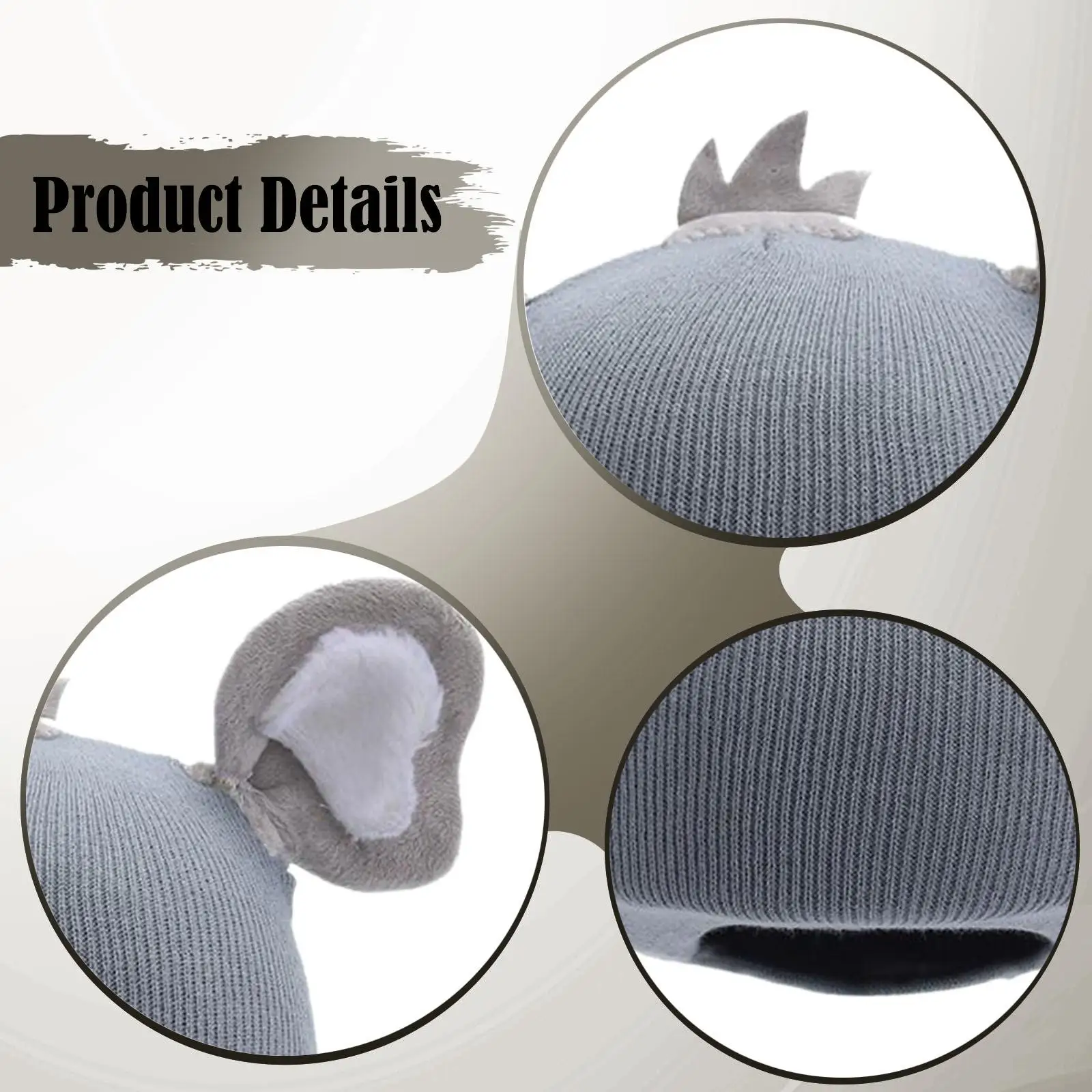 Housse de casque de Ski de neige, casquette tricotée légère, Installation facile, chaud, snowboard, mignon, accessoires de décoration pour casque, hiver