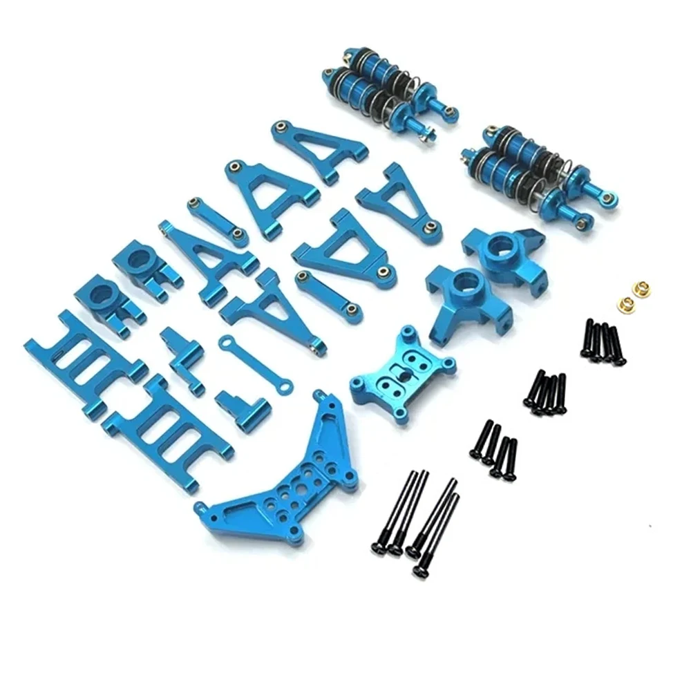 Metal Swing Arm Front Supension Arms Steering Cup Steering Assembly Steering Block Upgrade Set For MJX Hyper go 1/14 14301 14302