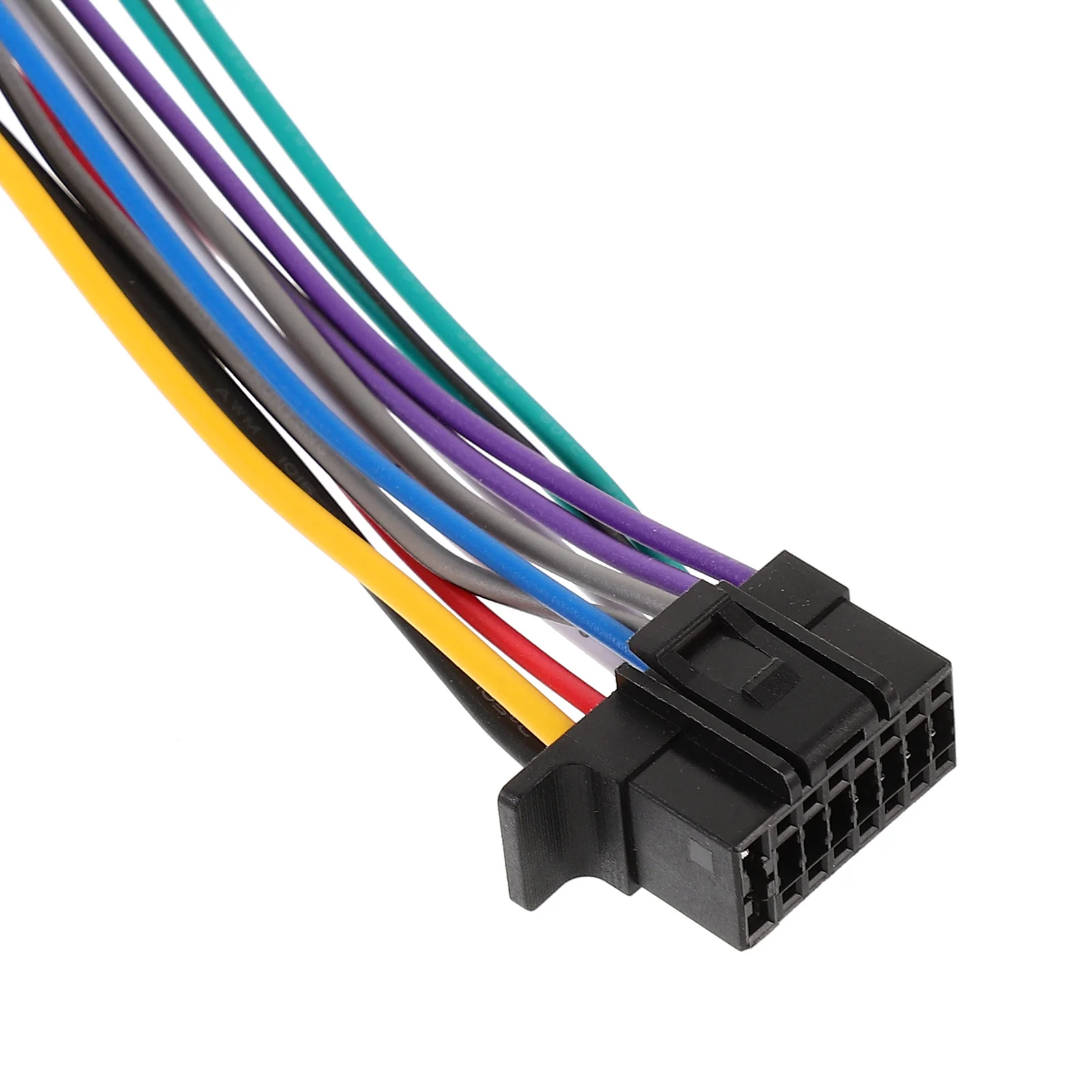 2Pcs Car Radio Wiring Harness Stereo Wiring Adapter Radio Wire Harness for Car Audio Installation Automotive Wire Speaker