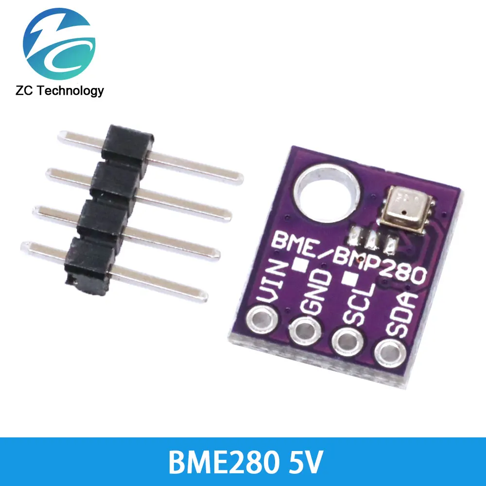 BME280 5V 3.3V Digital Sensor Temperature Humidity Barometric Pressure Module I2C SPI