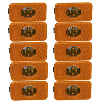 24V LED サイドライトボルボトラック FH FM FL マーカーランプクリアランスライトアンバー 20789440 20398660 82392733   アクセサリー