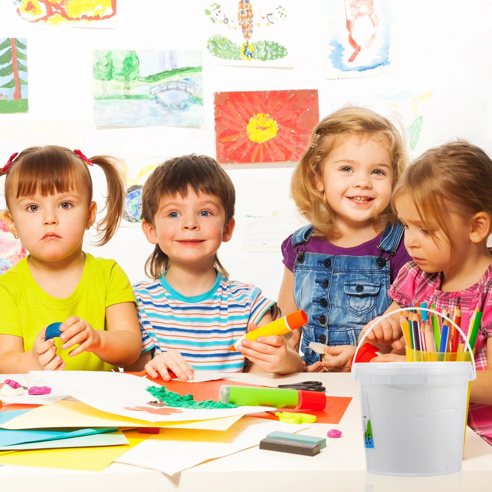 2 قطعة الطين خفيفة للغاية لتقوم بها بنفسك لون نقي الطين الإبداعية التعليمية اللعب غير تصلب مادة الراتنج الآمنة للخيال #2