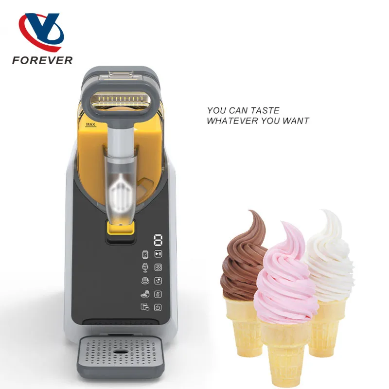 Snow Melting Machine Small Household Cold Drink Slush Machine Automatic Cleaning Smoothie Beverage Milkshake Shaved Ice Machine