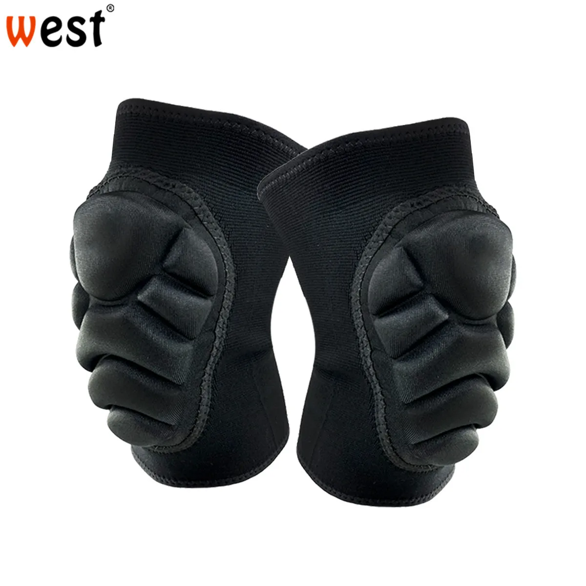 

Sports Thickening Knee Pads Sports Kneepad Brace Support Dancing Anti Collision Elastic Knee Protector