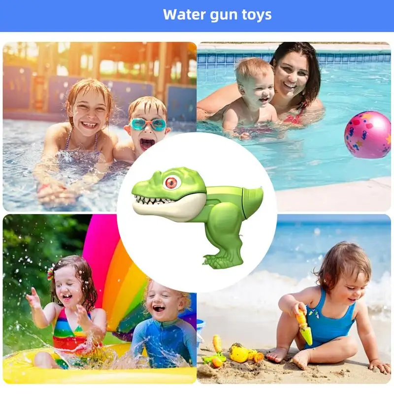 Dinosaur Sprinkler For Kids Water Fighting Sprinkler Toy Water Squirters Innovative Press-to-Spray Party Favor Beach Yard Fun