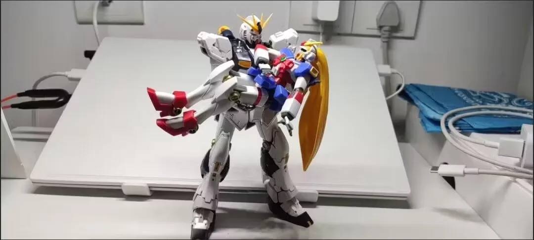 Оригинальная аниме-модель Bandai GUNDAM HGFC 1/144 GF13-050NSW NOBELL GUNDAM, сборная модель, игрушки, подарки для детей