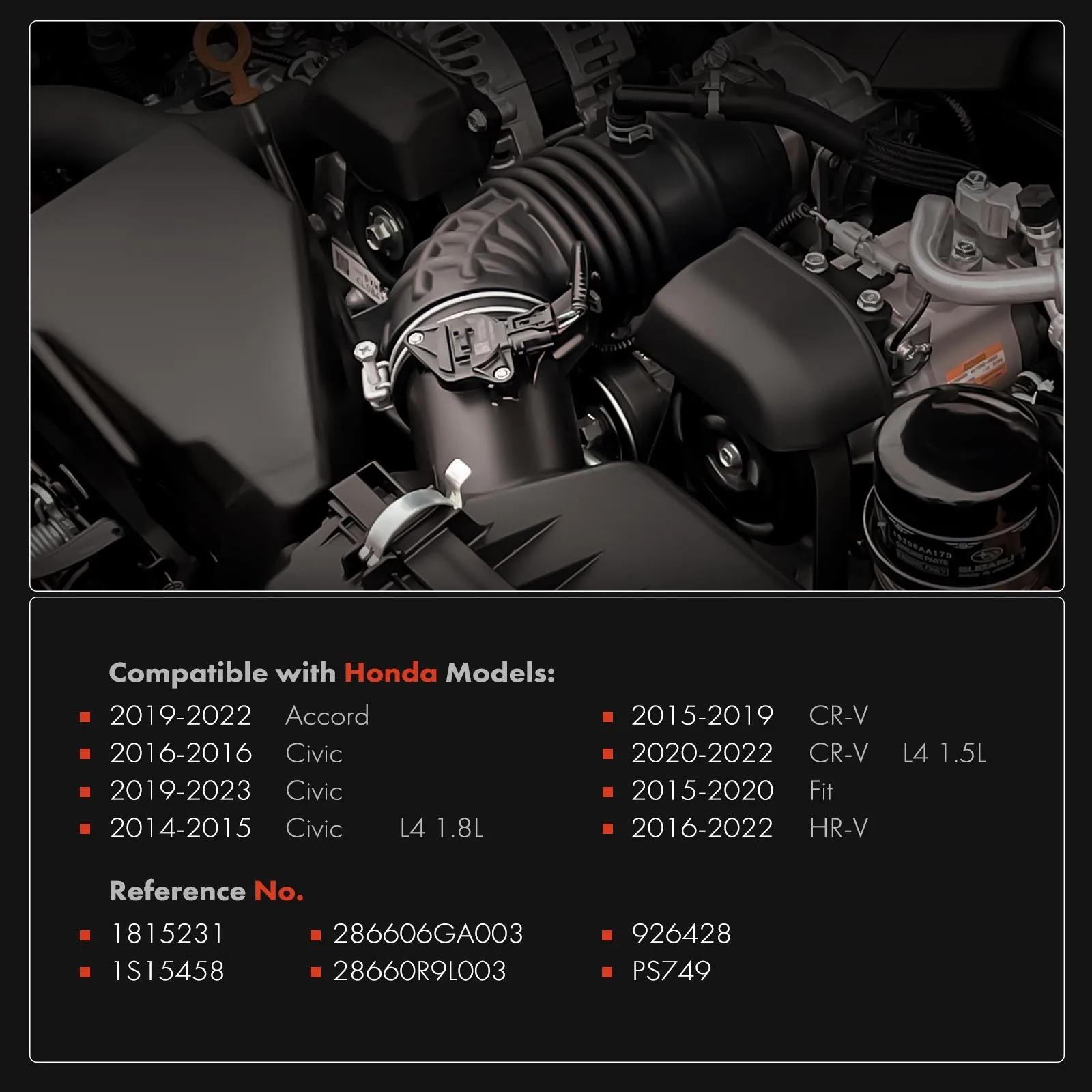 สำหรับเซ็นเซอร์ความดันน้ำมันเครื่องสำหรับฮอนด้า ซีอาร์-วี 2015-2022 ซีวิค แอคคอร์ด ฟิต 2015-2020 28660-R9L-003