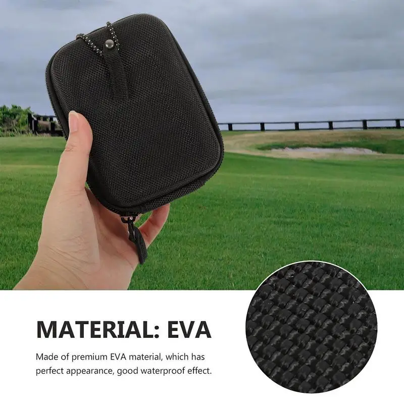 Golf Rangefinder Case EVA Distance Meter Carrying Storage Bag Golf Range Finder Protection Cover With Zipper For Golf Accessory