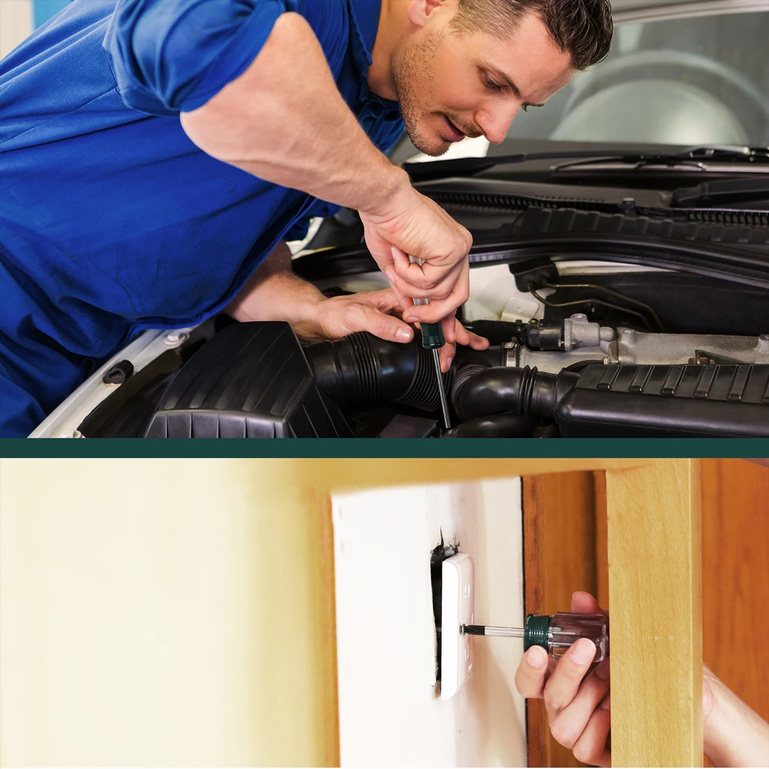 طقم مفك براغي مكون من 8 قطع من WORKPRO مع ممغنط/ديجماتايزر لنصائح مغناطيسية ، فلاتيد وفيليبس ، قبضة وسادة غير قابلة للانزلاق