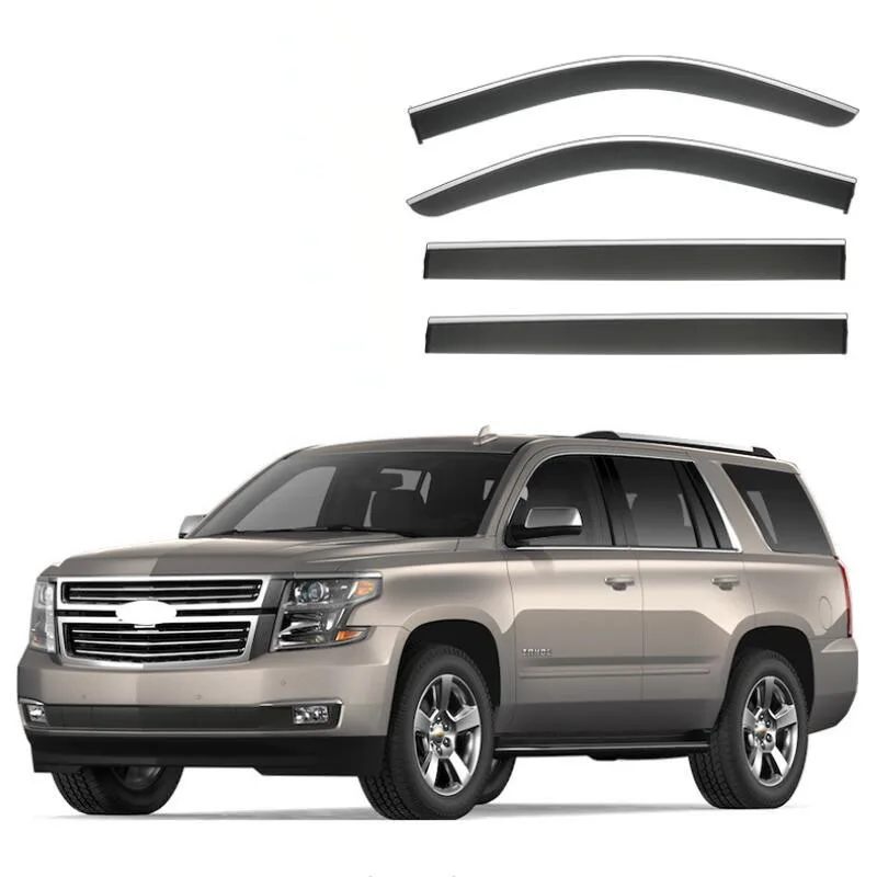 

Window Visor Side Window Deflector Awnings & Shelters For Chevrolet Tahoe 2014 2015 2016 2017 2018 2019 2020 2021