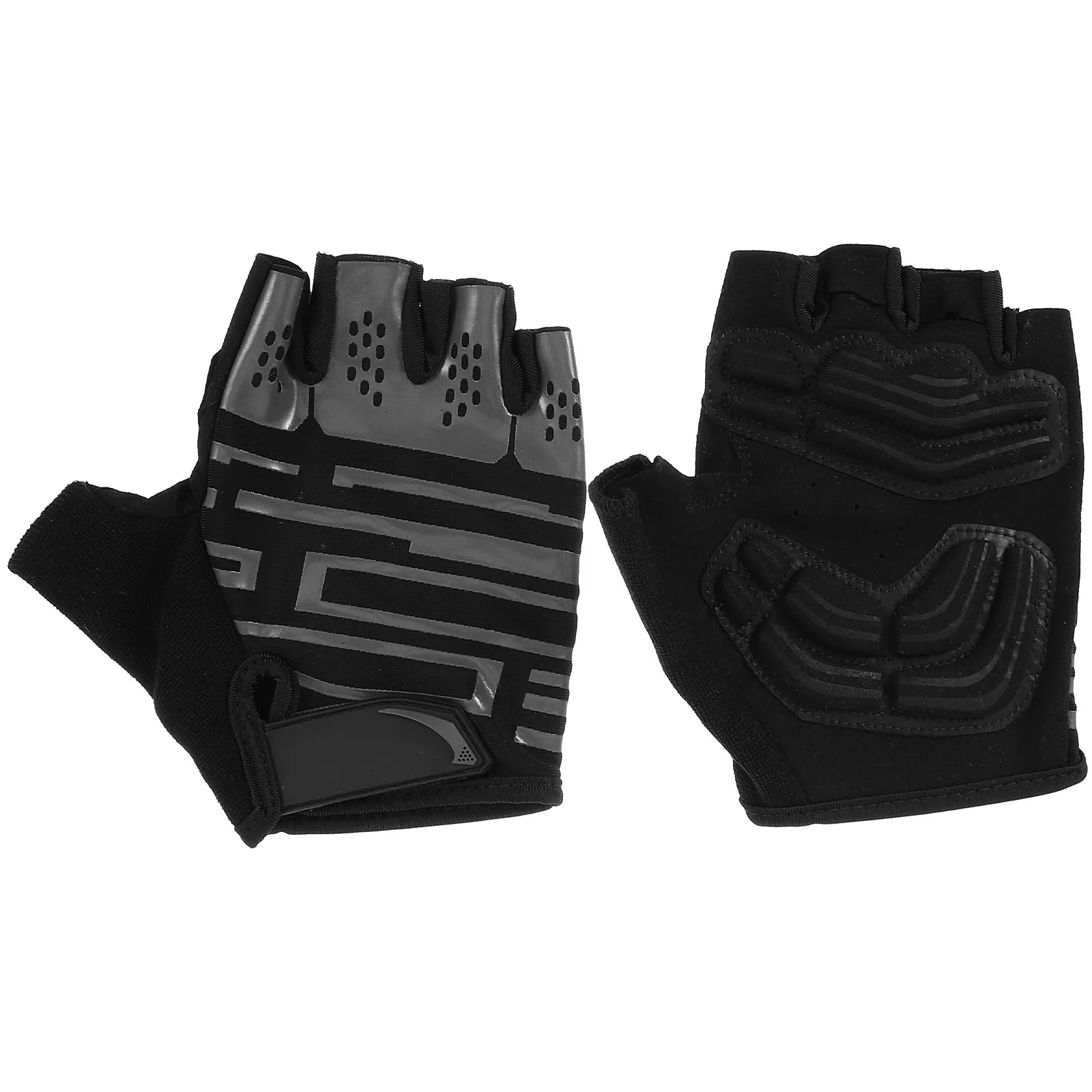 

1Pair Summer Cycling Gloves Half Finger Breathable Sports Shockproof Wear-Resistant Gloves for Riding Jogging Driving Outdoor