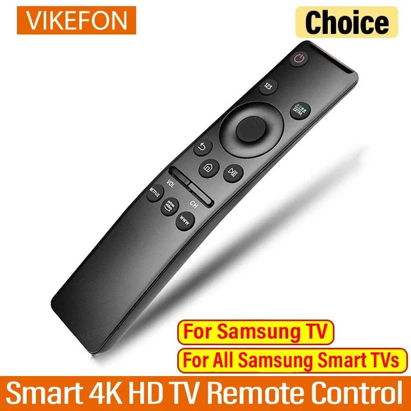 Replacement Remote for Smart Curved TV Infrared Full Keys English Version Voice Function Ready to Use 8 Meter Range