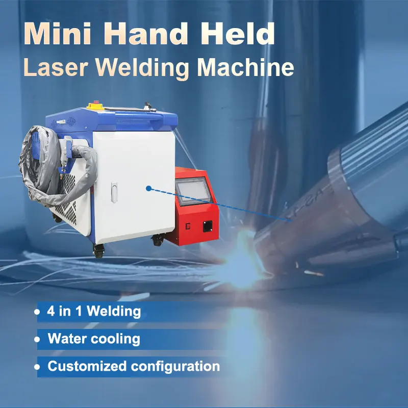 2025 Premium Products Handheld 1500W 4-in-1 Fiber Laser Lassen Snijden Reinigingsmachine voor Metaal Staal