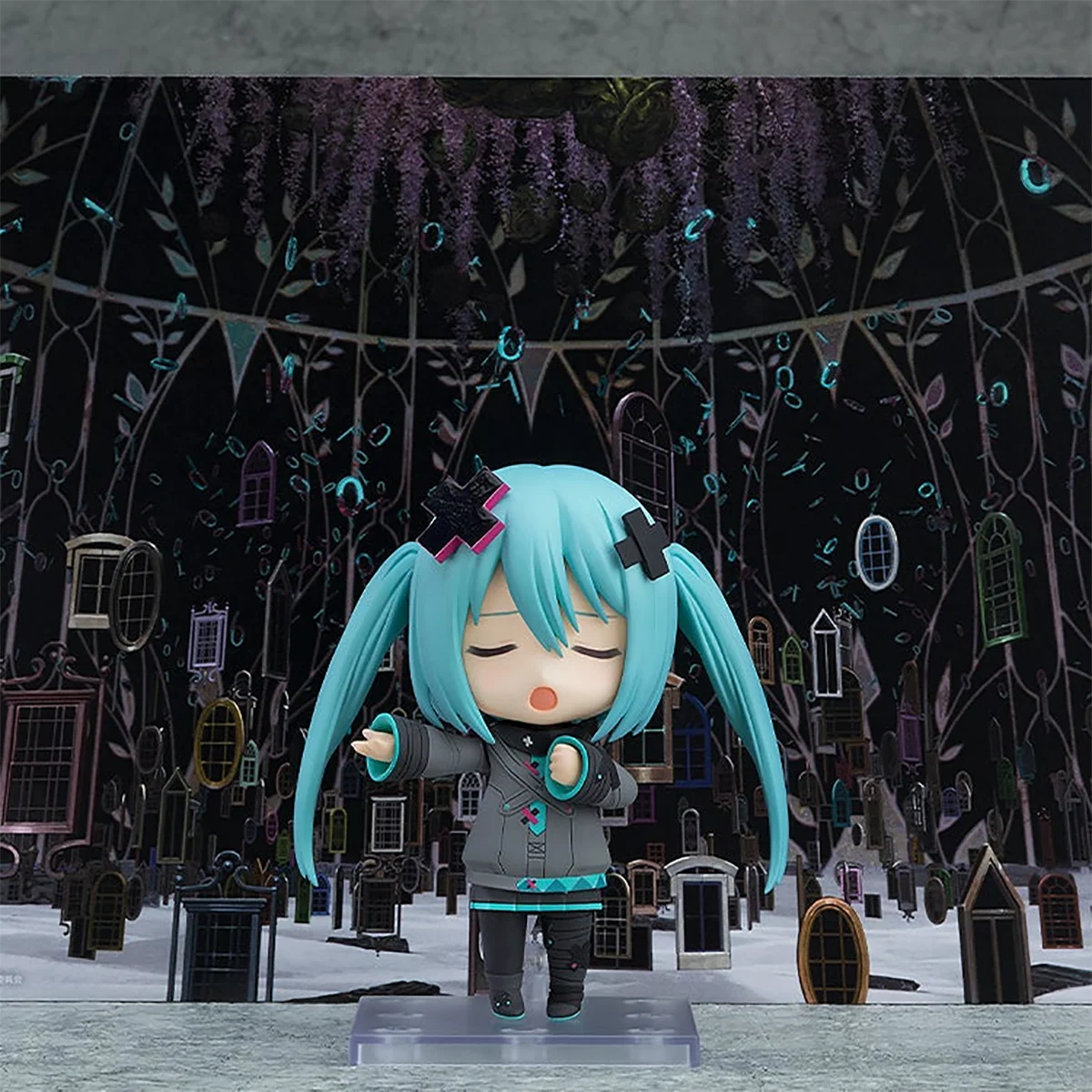 

Original Genuine GOOD SMILE COMPANY Action/Dolls Nendoroid Hatsune Miku Shuttered SEKAI Ver. Action Figure Model Decoration GSC