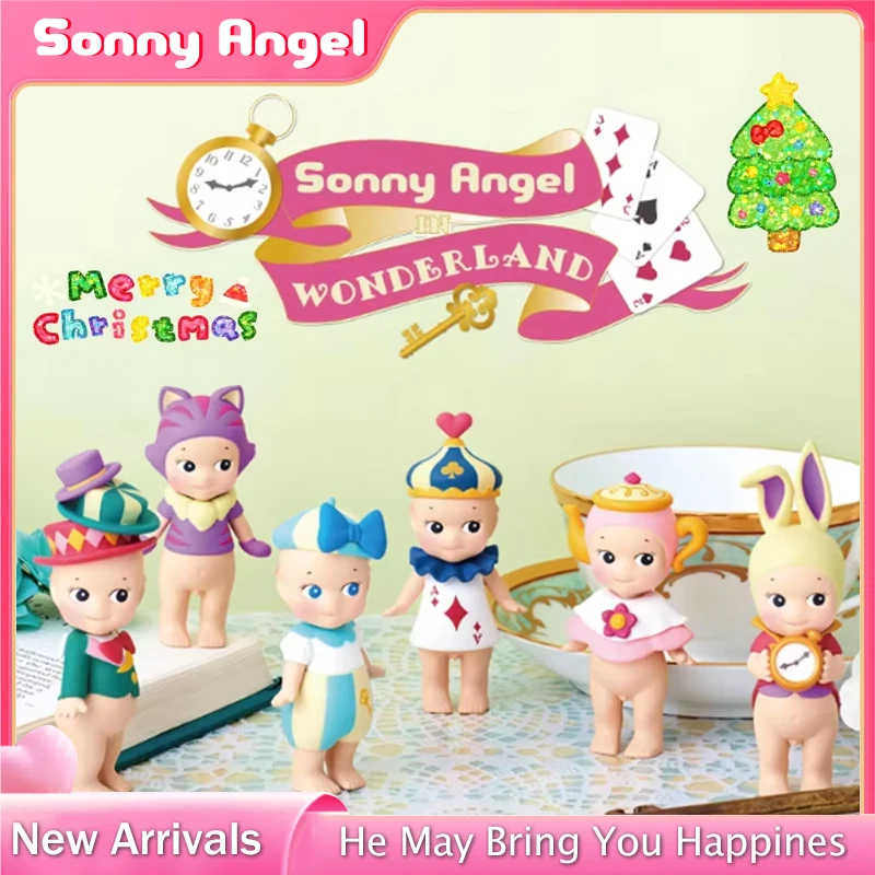 

Sonny Angel Fantasy Series Blind Box Decorative Toy Mini Anime Figures Phone Ornaments 20th Anniversary Christmans Children Gift