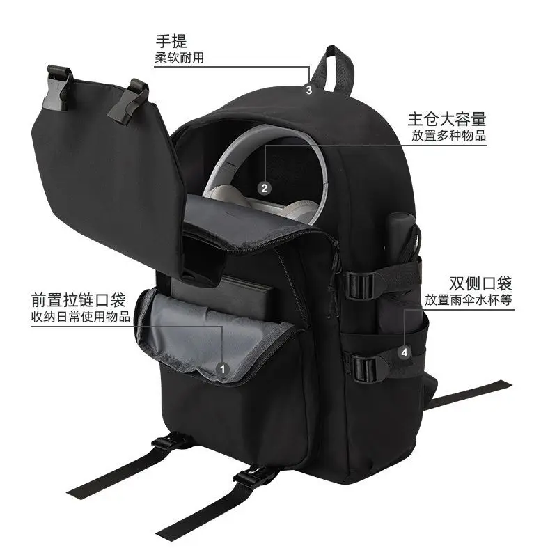 Jockey Girl Collaboration  Merchandise Elementary Boys And Girls Middle School Large Capacity High Appearance Backpack Anime