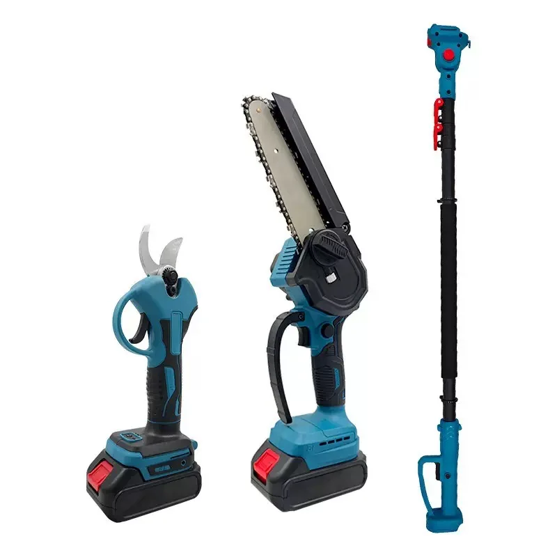 

Electric Scissors Chain Saw Brushless Motor Extended Rod for High Branch Pruning-Professional Industrial DIY Grade Tool