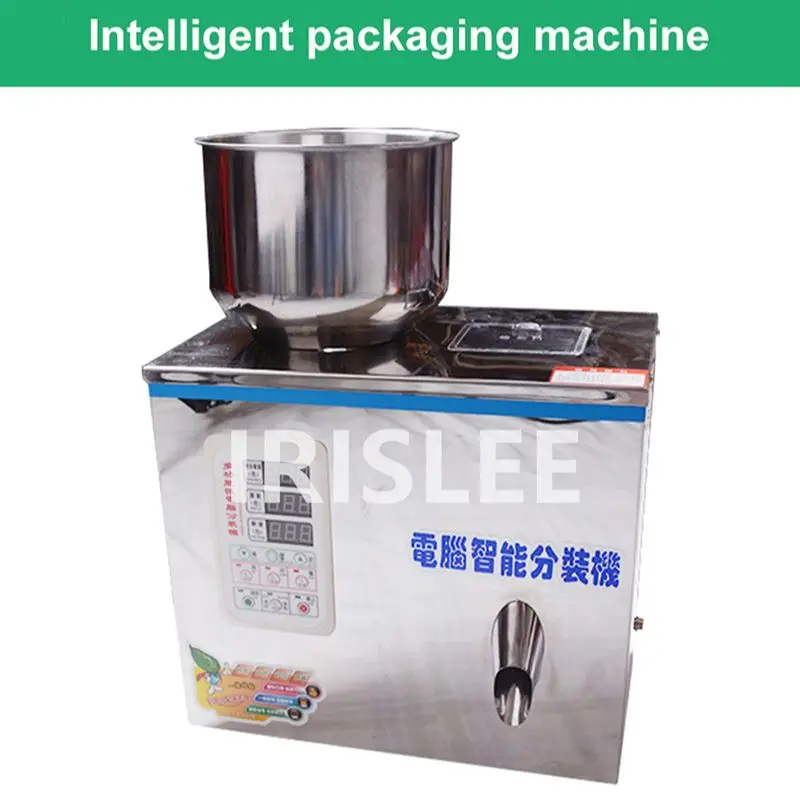 110/220V Automatic Powder Filling Machine Particle Weighing Grain Seed Fruit Salt Packing Filler 20-200g Divider