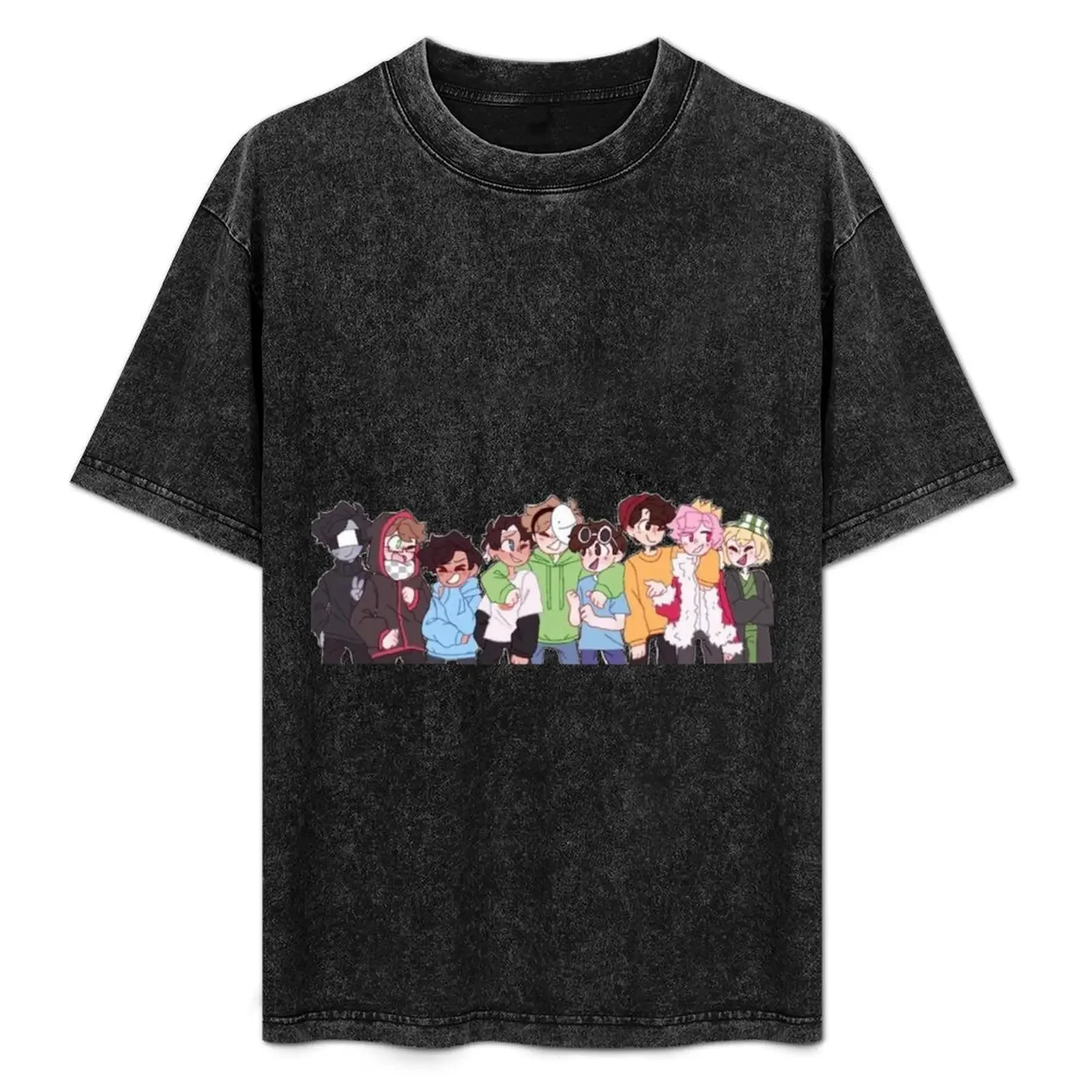 

Dream smp T-Shirt anime figures T-shirts oversize anime hippie clothes t shirts for men cotton