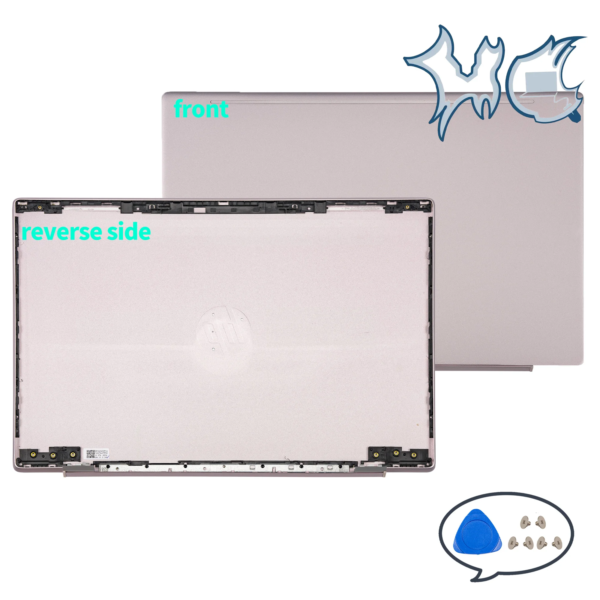 New Laptop Covers For Pavilion 14-CE TPN-Q207 LCD Back Cover Palmrest Bottom Case Notebook Parts  Silver Grey/Pink/Gold