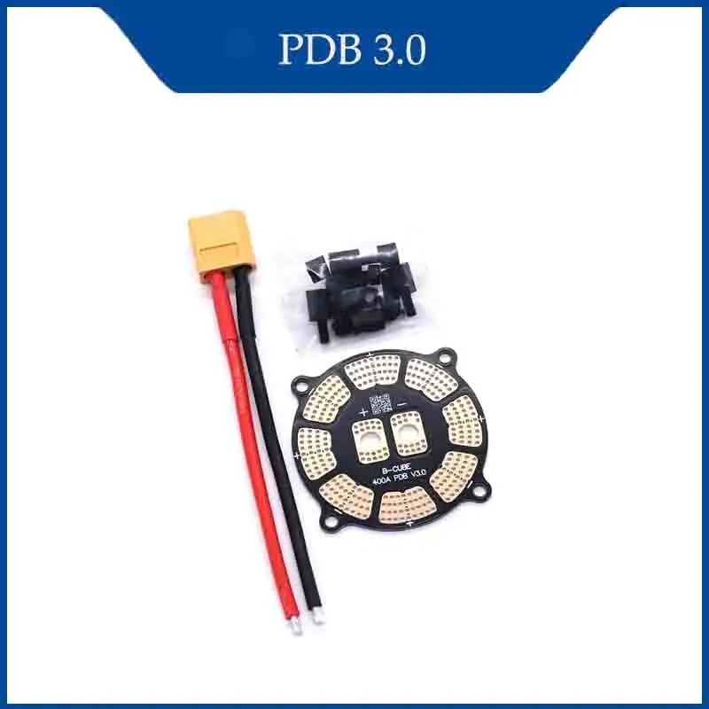 B-CUBE PDB V3.0 쿼드콥터 및 옥토콥터용 전원 분배 보드(XT60 라인 RC 포트 포함) PVC