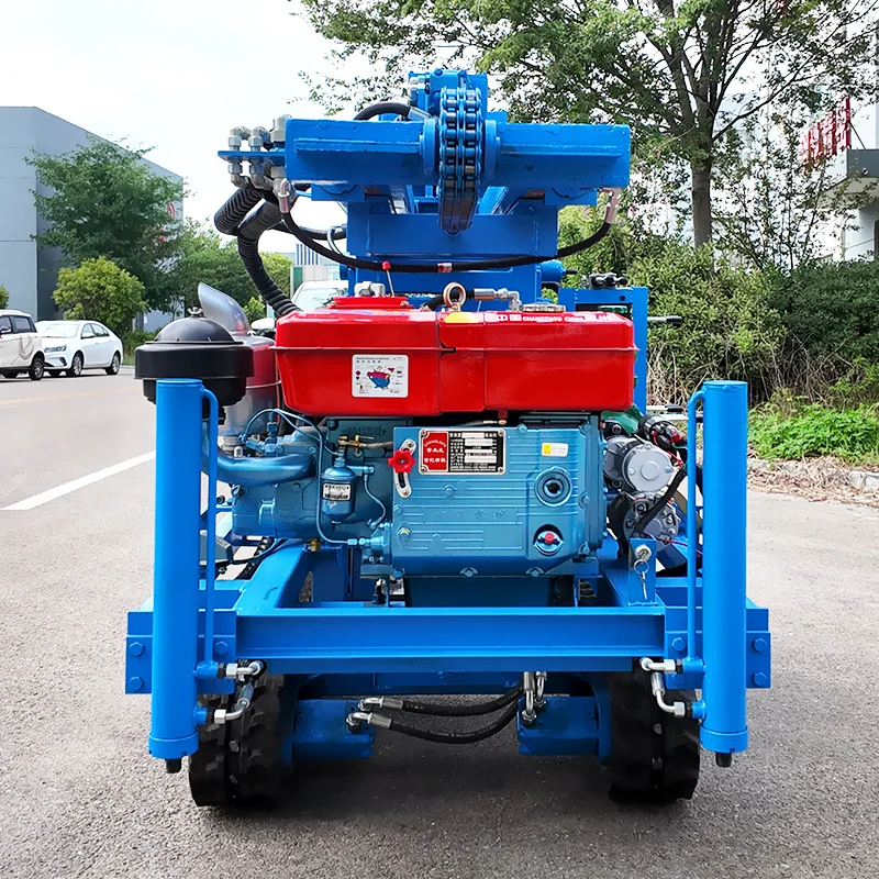 カスタマイズされたRLD-200 100m 200m浅井戸掘削機DTHハンマードリルマシン（水井戸用）