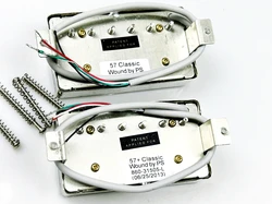 -Alnico II Humbucker Pickups, Classic Plus 4C Wire Nickel, Guitar Pickups, '57 Classic, 1 Set