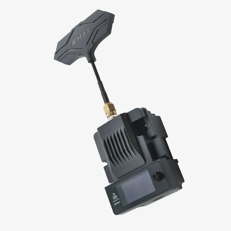 SmCp1pcs For Link ExpressLRS ELRS Micro TX Module 2.4G 915MHz With OLED Screen And Cooling Fan For RC Airplane FPV Drone