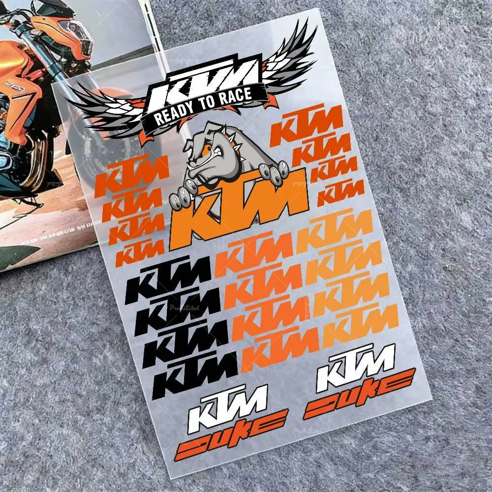

For Ktm Stickers Moto Sticker Auto Body Bumper Windows Motorcycle Laptop Walls Vinyl Decal Car Tuning Accessories