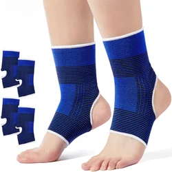 1/2pcs Super Soft Ankle Support Protection Gym Running Protection Foot Bandage Elastic Ankle Brace Guard Sport Fitness Support