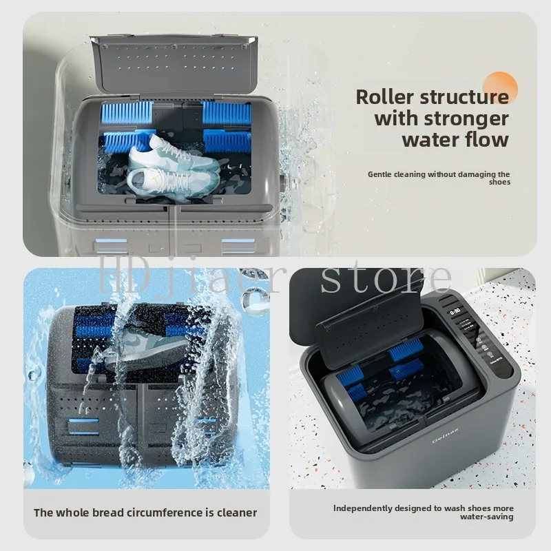 

Shoe Washing Machine Automatic Shoe Brushing Machine Roller Type Household Shoe Washing Artifact