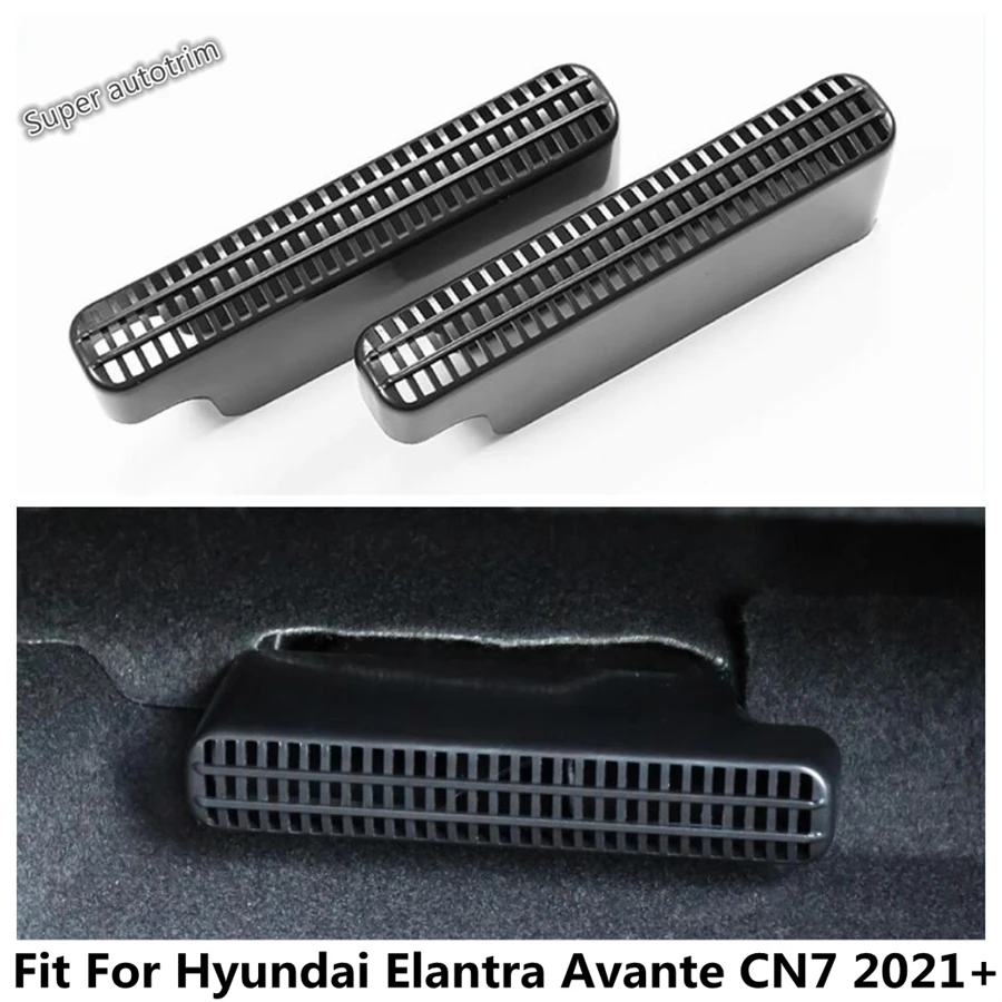 

Under Seat Floor AC Air Conditioning Vent Outlet Dust Cover Protection Accessories For Hyundai Elantra Avante CN7 2021 - 2023