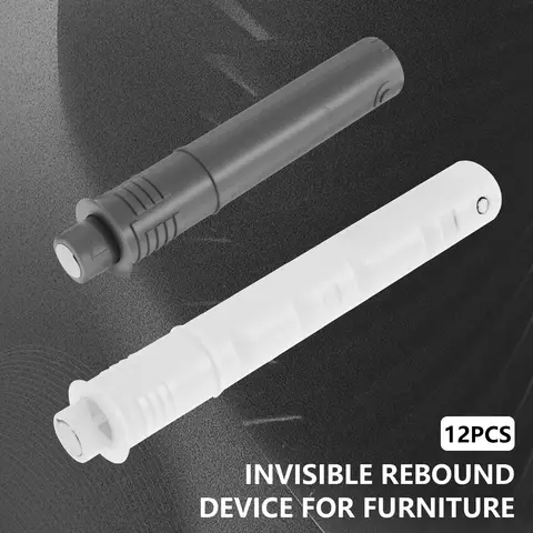 12Pcs Magnetic Push Latch Adjustable Push Doors Drawer Push Latchs Cabinet Touch Latchs RVs Cabinet Catches for Kitchen