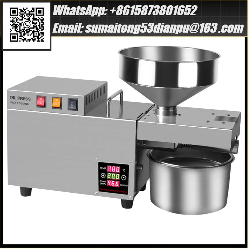 High Quality Cold Oil Press Guangzhou/S9S Homemade Oil Extraction Machine
