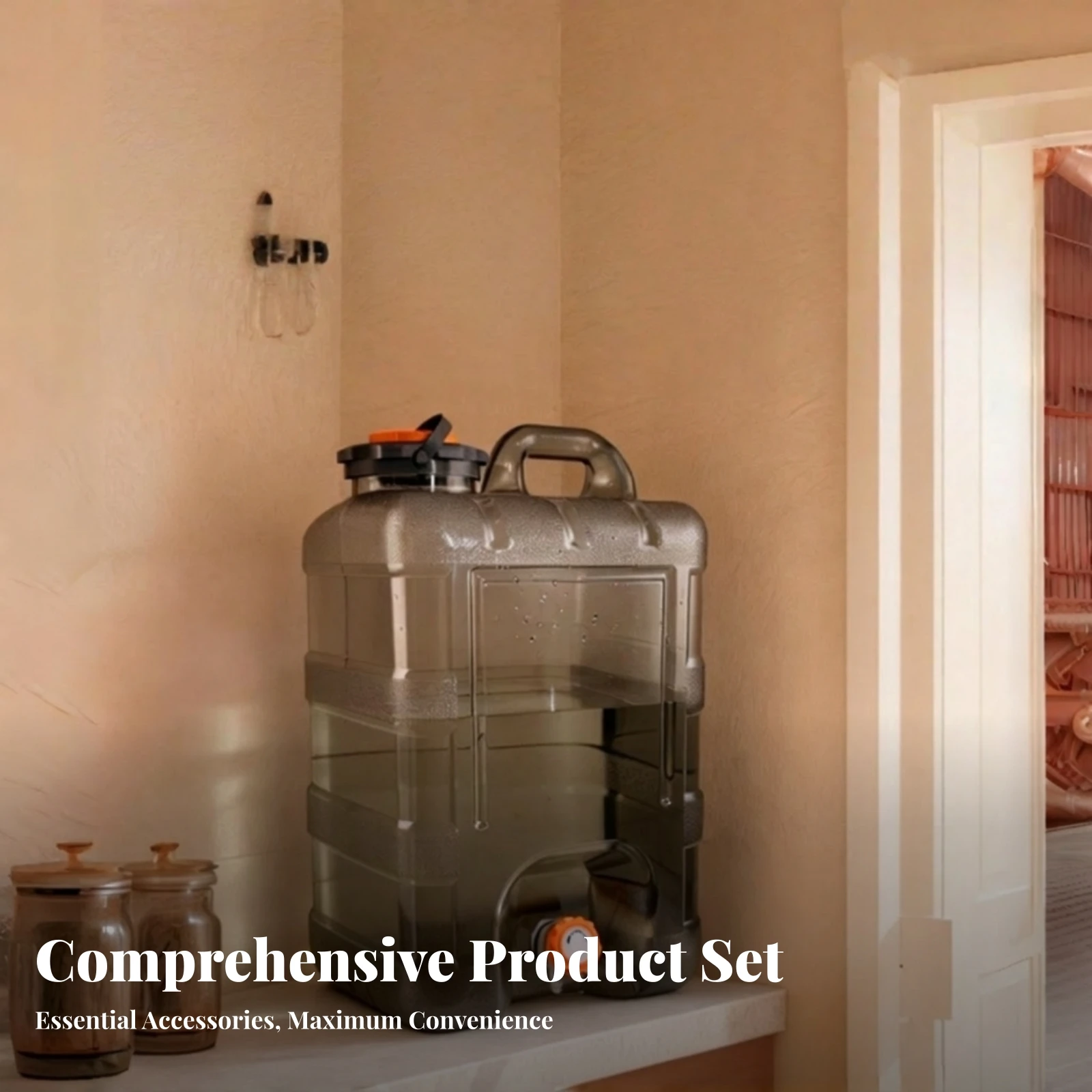 

Translucent Lidded Container Outdoor Gear Molded Plastic Spigot Container