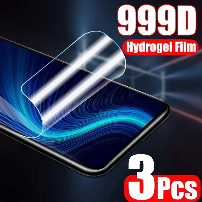 3PCS Screen Protector Protective Film For HTC U20 U19e U12 Life U11 10 Evo Desire 22 21 20 19 12 Plus Pro 19s 12s Hydrogel Film