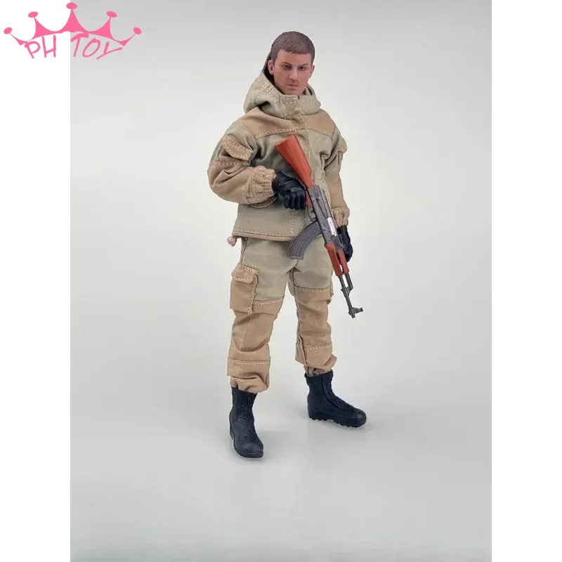 1/12 Scale Combat Uniform Russian Special Forces Gorka Clothes Set Model for 6'' Male Soldier Action Figure Doll Accessory DIY