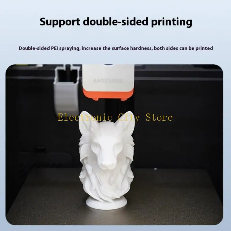Printer Build Plate Flexible PEI Sheet Easy Installation for S1 Printer HU8D