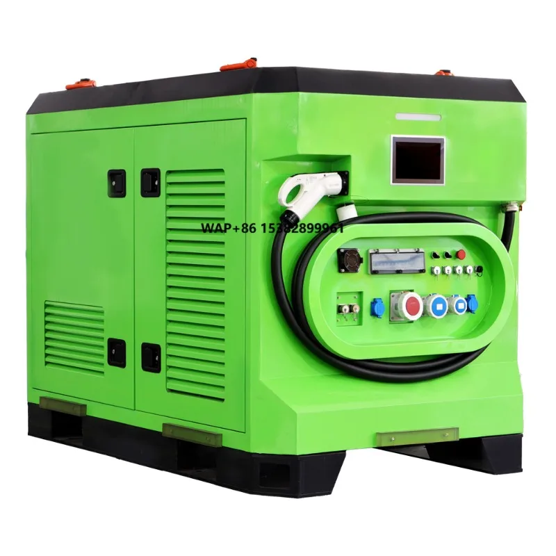 RUISU Portable Charging Station 106kWh Battery Storage System 80kW Mobile EV Fast Charger for Highway Service and Rescue