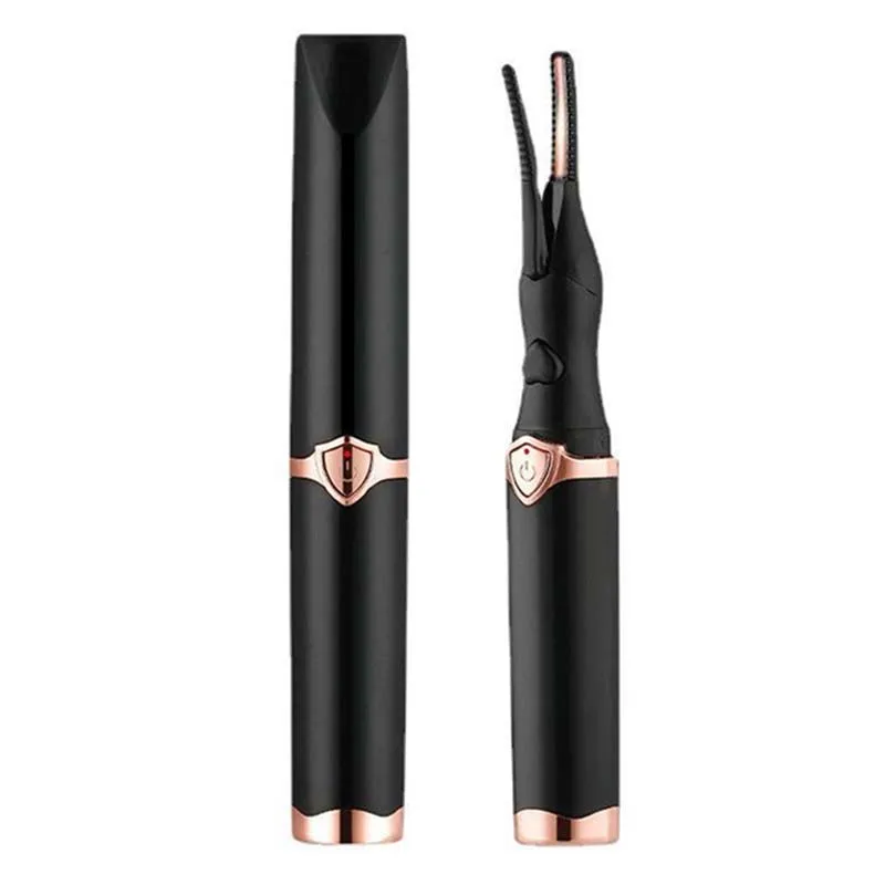 휴대용 발열 속눈썹 컬러 2 in 1 클립형 USB 충전식 전기 속눈썹 컬러