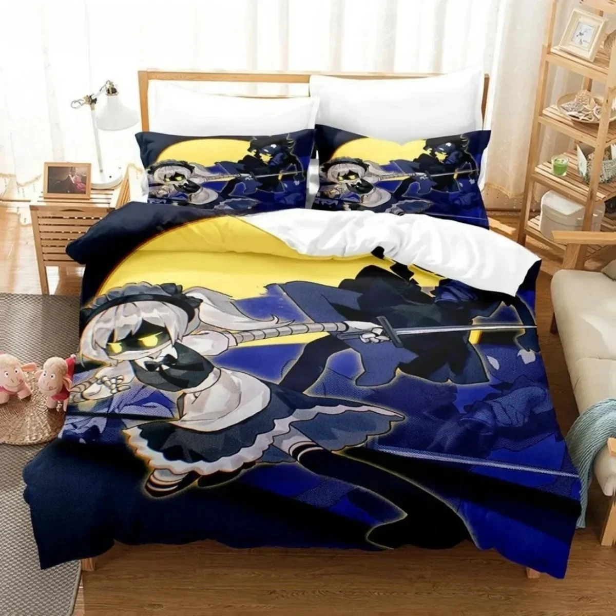Murder-Drones 3D NEW Duvet Cover Pillowcase Bedding Set Adult Boy Girl Bedroom Decoration Children Single Double Large