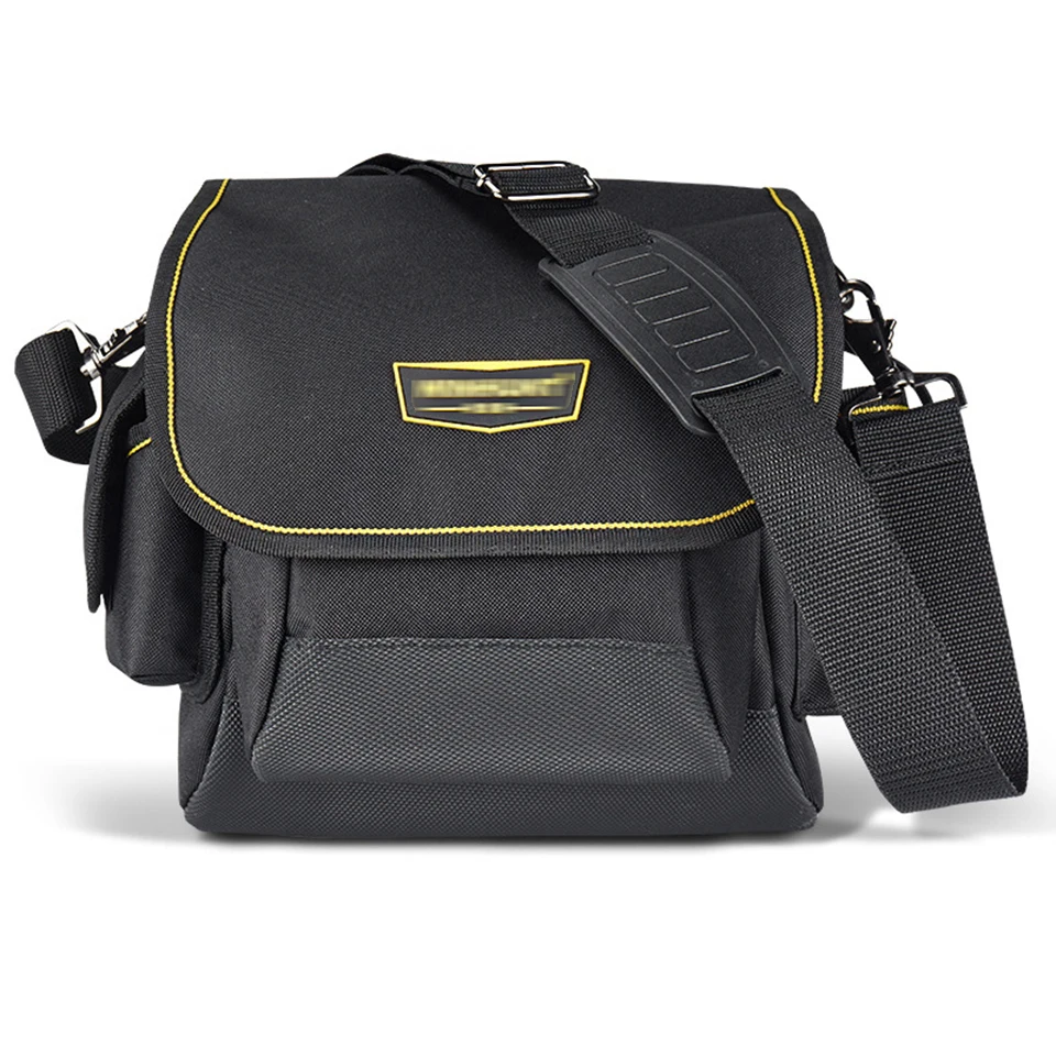 Tool Pouch - Electrician Tools Bag,Multic Pockets Tool Belts Pouches with Cover ,Thickened Oxford Cloth Belt Bag Pouch Bag WH018