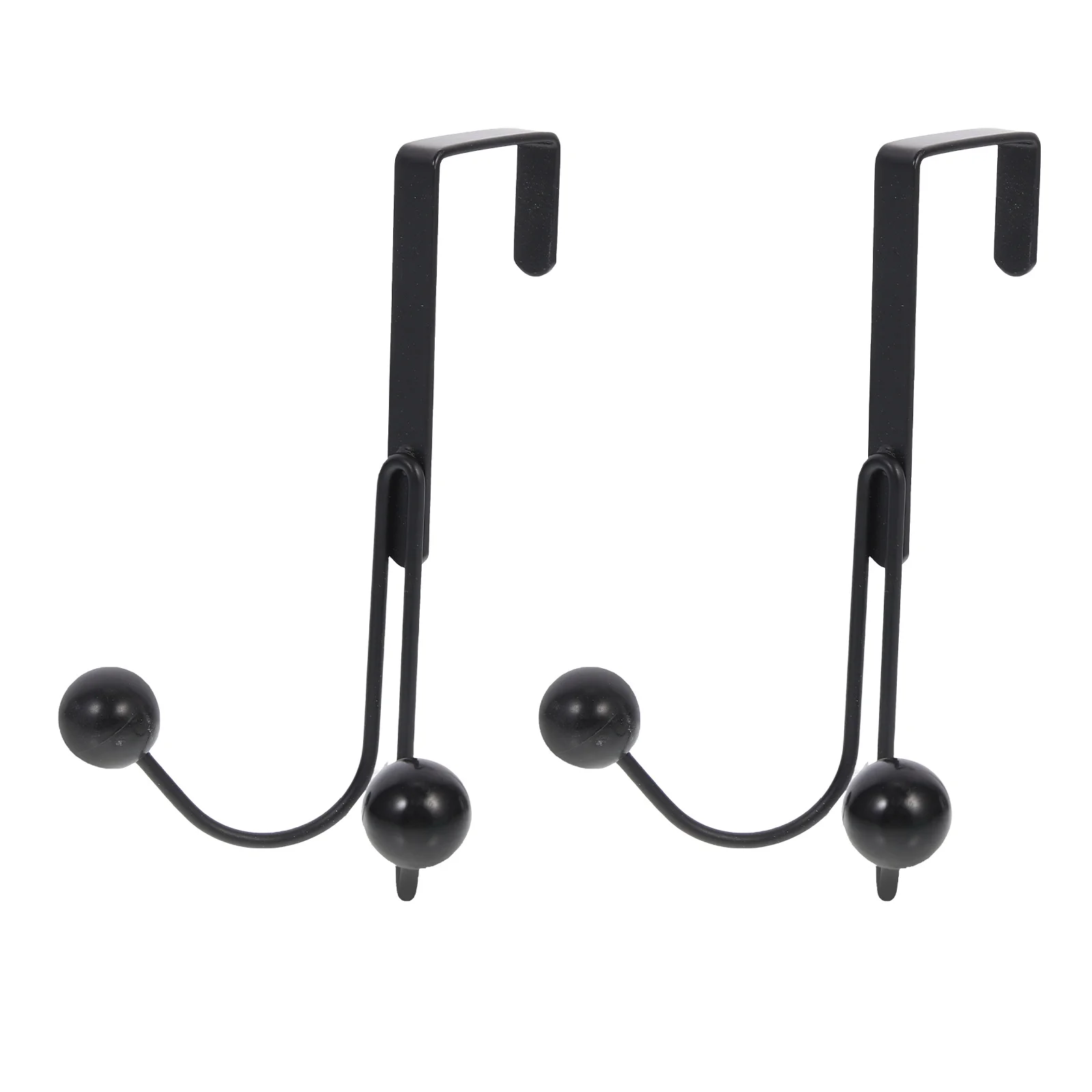 

2 pcs High Clothes Hook PP Coat Hooks for Bedroom Kitchen Household Coat Hook Bathroom Multi function Clothes ganizer