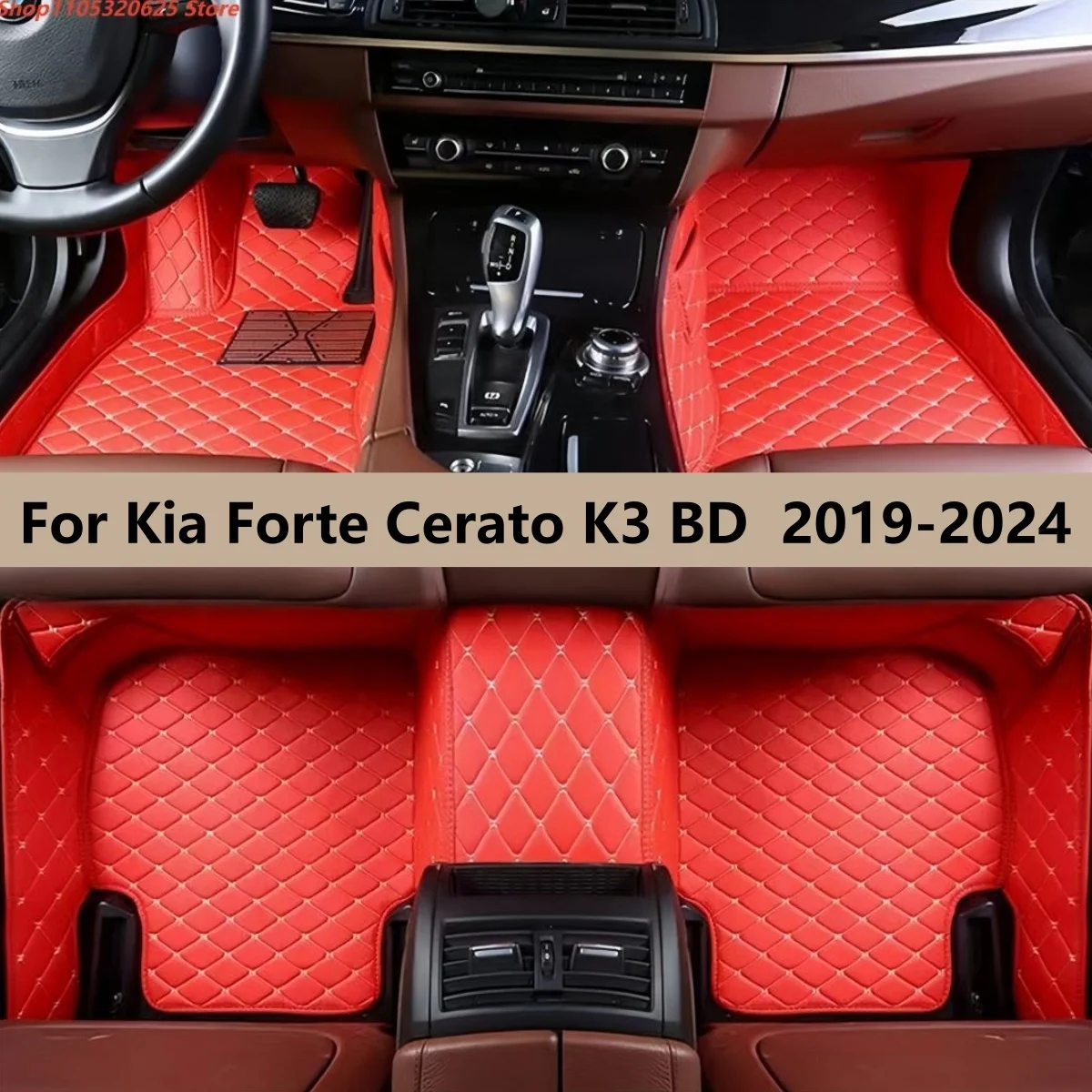 

Автомобильные коврики на заказ для Kia Forte Cerato K3 BD 2019 2020 2021 2022 2023 2024, аксессуары для авто, коврики для ног, автомобильные ковры